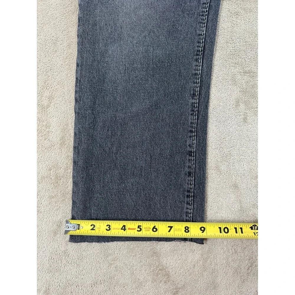 True Religion Ricky Relaxed Straight Big T Flap Jeans Mens size 36 Gray